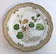 Royal Copenhagen. Flora Danica plate w. open-work border. Diameter 27 cm. Model 3526. (1 quality). Hydrocharis Morsus-ranae L
