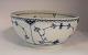 Royal Copenhagen. Blue fluted, half lace. Large salad bowl. Model 631. Diameter 24 cm. Height 11 cm. (3 quality).