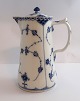 Royal Copenhagen. Blue Fluted, half lace. Chocolate jug. Model 509. Height 18.2 cm. (2 quality).